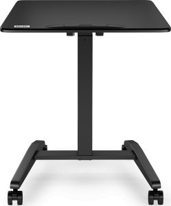 Biurko SENSE7 biurko mobilne Czarne 70 cmx52 cm czarny 8