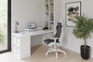 Biurko SENSE7 konwerter biurowy Białe 81 cmx40 cm 2