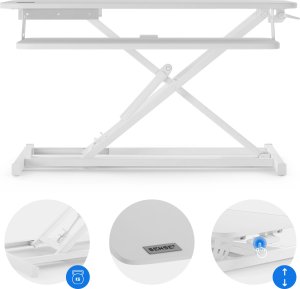Biurko SENSE7 konwerter biurowy Białe 81 cmx40 cm 6