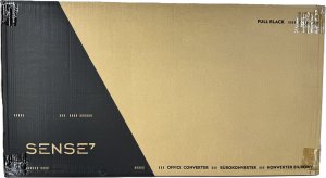 Biurko SENSE7 konwerter biurowy Czarne 81 cmx40 cm 15