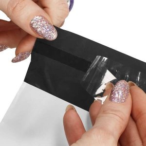 Springos Foliopaki kurierskie zestaw 50 szt. 31x37 cm koperty foliowe do pakowania paczek UNIWERSALNY 4