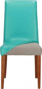 Springos Pokrowiec na krzesło uniwersalny turkusowy UNIWERSALNY 3
