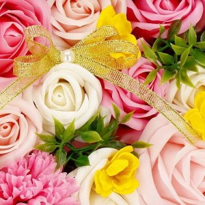 Springos Pudełko 15 szt. kwiatów mydlanych Flower box UNIWERSALNY 11