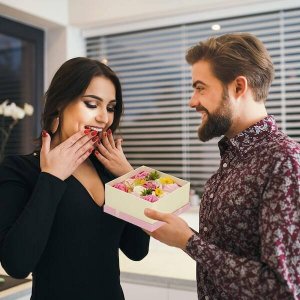 Springos Pudełko 15 szt. kwiatów mydlanych Flower box UNIWERSALNY 12