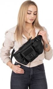 Springos Nerka biodrowa saszetka sportowa czarna UNIWERSALNY 12