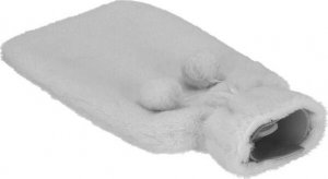 Springos Termofor gumowy z pluszowym pokrowcem ogrzewacz do rąk 2L szary UNIWERSALNY 10