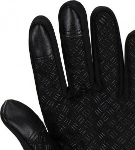 Springos Rękawiczki dotykowe do telefonu zimowe uniwersalne rozm. S czarne UNIWERSALNY 16