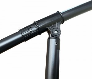 Fancy Garden Parasol ogrodowy CYNIA 245x300x300 z korbką składany solidny beżowy 8