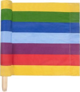 Springos Parawan plażowy 8m kolorowe pasy UNIWERSALNY 2