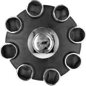 Springos Stojak na przyprawy 8 szt. obrotowy słoiczki przyprawnik UNIWERSALNY 3