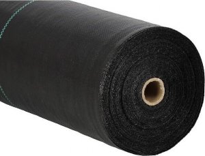 Springos Agrowłóknina antychwastowa agrotkanina 90g czarna mata 0,8x100m + kotwy mocujące 50 szt. kołki UNIWERSALNY 13