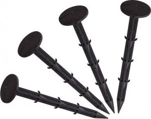 Springos Agrowłóknina antychwastowa agrotkanina 90g czarna mata 0,8x100m + kotwy mocujące 50 szt. kołki UNIWERSALNY 5