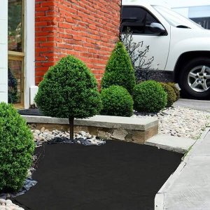 Springos Agrowłóknina antychwastowa agrotkanina 70g czarna mata 1,1x50m + kotwy mocujące 50 szt. kołki UNIWERSALNY 11