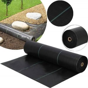 Springos Agrowłóknina antychwastowa agrotkanina 90g czarna mata 0,8x50 m UNIWERSALNY 15