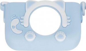 Aparat cyfrowy Springos Aparat dla dzieci cyfrowa kamera full HD z kartą 32GB niebieski UNIWERSALNY 11