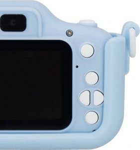 Aparat cyfrowy Springos Aparat dla dzieci cyfrowa kamera full HD z kartą 32GB niebieski UNIWERSALNY 12