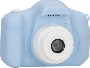 Aparat cyfrowy Springos Aparat dla dzieci cyfrowa kamera full HD z kartą 32GB niebieski UNIWERSALNY 15