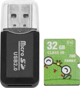 Aparat cyfrowy Springos Aparat dla dzieci cyfrowa kamera full HD z kartą 32GB niebieski UNIWERSALNY 8