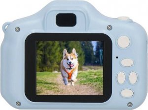 Aparat cyfrowy Springos Aparat dla dzieci cyfrowa kamera full HD z kartą 8GB niebieski UNIWERSALNY 4
