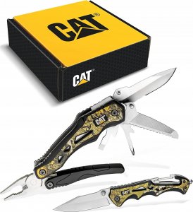 CAT CAT zest. 2pcs Real Tree Camo Multi-Tool and Knife 1