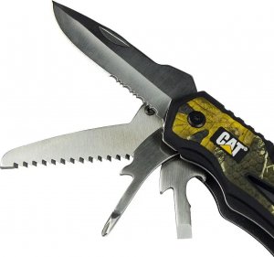 CAT CAT zest. 2pcs Real Tree Camo Multi-Tool and Knife 5