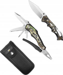 CAT CAT zest. 2pcs Real Tree Camo Multi-Tool and Knife 7