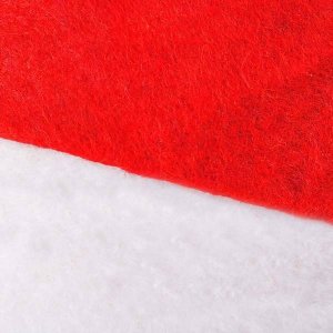 Springos Czapka Mikołaja 10 szt. mikołajki strój czerwona UNIWERSALNY 5