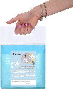 Springos Mata higieniczna dla psa 60x60 cm podkład chłonny 10 szt. do nauki higieny UNIWERSALNY 5