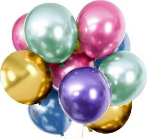 Springos Balony na wieczór panieński, wesele, urodziny, 50 szt. multikolor metaliczne UNIWERSALNY 1