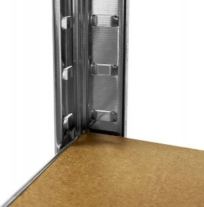 Springos Regały metalowe 2 szt. z 5 półkami 180x90x40cm 875kg do garażu, piwnicy UNIWERSALNY 6