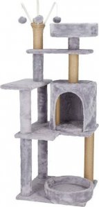 Springos Drapak dla kota sizal 5-poziomowy słupek z zabawką 127 cm UNIWERSALNY 1