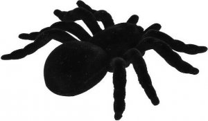 Springos Pająk na Halloween 2 szt. dekoracja włochata tarantula ozdoba UNIWERSALNY 3