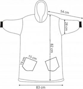 Springos Kocobluza damska oversize koc bluza 2w1 z kapturem ciepła różowa UNIWERSALNY 17