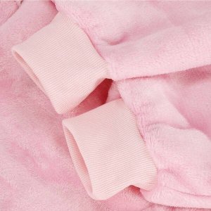 Springos Kocobluza damska oversize koc bluza 2w1 z kapturem ciepła różowa UNIWERSALNY 29