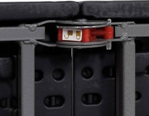 Springos Stół składany cateringowy 180 cm bankietowy stolik ogrodowy, turystyczny walizka czarna UNIWERSALNY 15