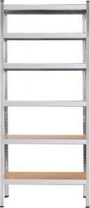 Springos Regał metalowy z 6 półkami 225x110x50 cm 900 kg do garażu, piwnicy UNIWERSALNY 4