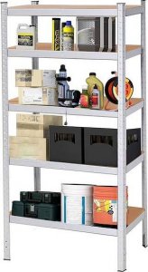 Springos Regały metalowe 2 szt. z 5 półkami 180x90x40cm 875kg do garażu, piwnicy UNIWERSALNY 2