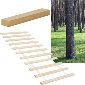 Springos Stelaż do łóżka drewniany 100x200 cm z listew UNIWERSALNY 5