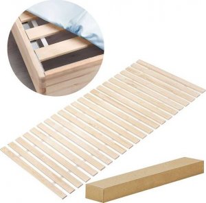 Springos Stelaż do łóżka drewniany premium 90x200 cm z listew UNIWERSALNY 1