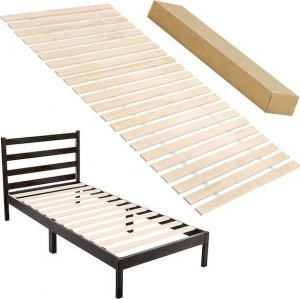 Springos Stelaż do łóżka drewniany 70x200 cm z listew premium UNIWERSALNY 12