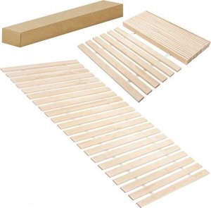 Springos Stelaż do łóżka drewniany 70x200 cm z listew premium UNIWERSALNY 13