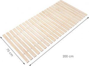Springos Stelaż do łóżka drewniany 70x200 cm z listew premium UNIWERSALNY 3