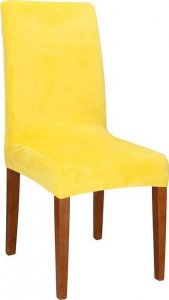 Springos Pokrowiec na krzesło uniwersalny żółty UNIWERSALNY 1