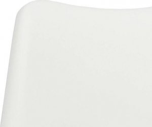 Springos Krzesło skandynawskie do kuchni salonu jadalni Verde tapicerowana poduszka białe UNIWERSALNY 4