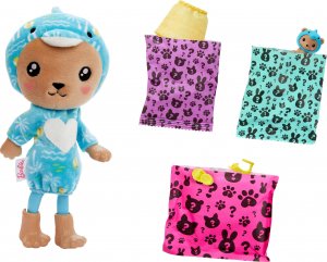 Lalka Barbie Mattel Cutie Reveal Chelsea Miś-Delfin Seria Kostiumy Zwierzaczki HRK30 2