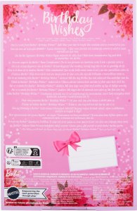 Lalka Barbie Mattel Signature Birthday Wishes Urodzinowe życzenia (HRM54) 6
