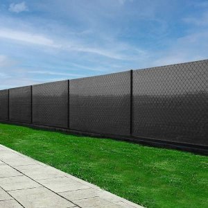 Springos Siatka cieniująca 63% osłonowa 1,5x50 m antracytowa 200 szt. opasek zaciskowych UNIWERSALNY 2