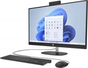 Komputer HP Komputer All in One HP 27-cr0655nd / 895R8EA / Intel i5-13 / 16GB / SSD 512GB / Intel Xe / FullHD / Win 11 / Czarny 3