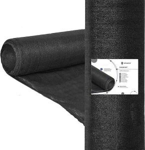 Springos Siatka cieniująca 90% osłonowa 1,5x50m czarna UNIWERSALNY 3