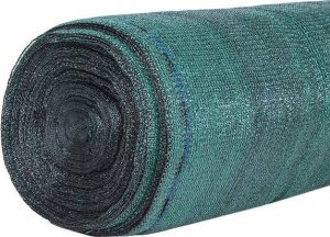 Springos Siatka cieniująca 90% osłonowa 1x50m zielona 200 szt. opasek zaciskowych UNIWERSALNY 11